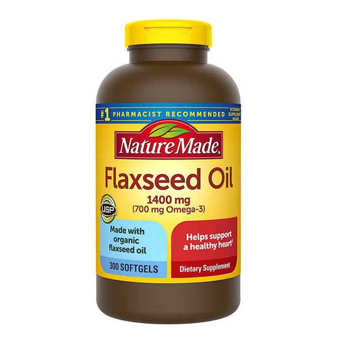thuc pham chuc nang dau hat lanh omega 3 6 9 flaxseed oil nature made 1400mg cua my anh 3