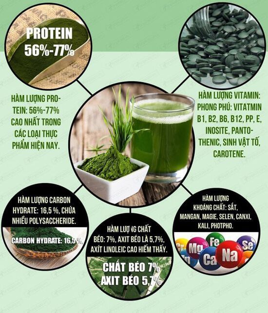 vien uong tao xoan spirulina nhat ban 2200 vien anh 01