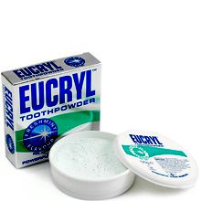 Bột Eucryl Tooth Powder‎ 50g tẩy trắng răng của Anh