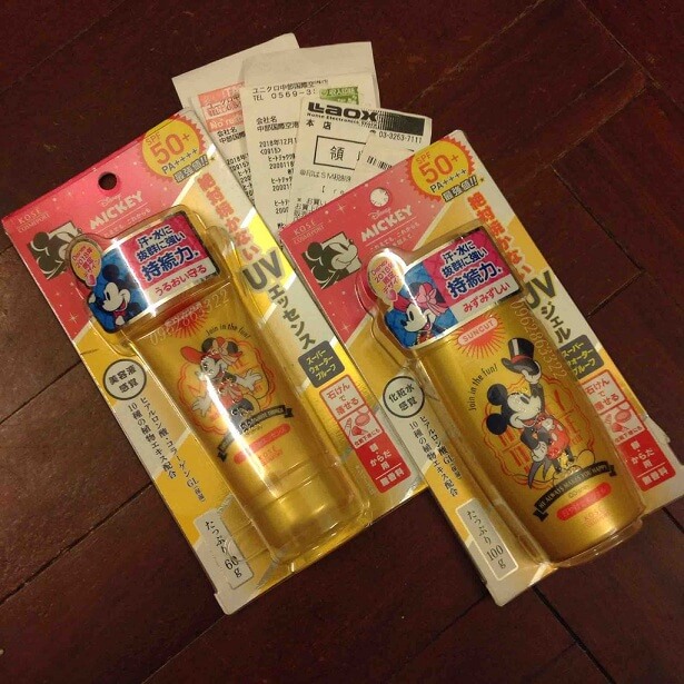 Kem Chống Nắng KOSE Suncut Hiệu Disney Mickey SPF 50+PA++++ Nhật Bản 100g