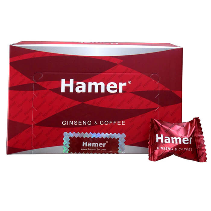 Kẹo sâm Hamer Candy sản xuất tại Mỹ (lẻ 1 viên)
