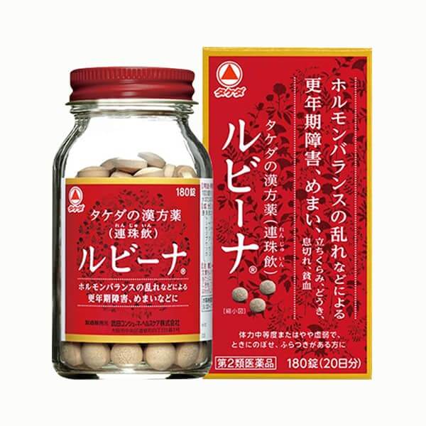 Thuốc bổ máu Rubina Nhật Bản hộp 180 viên chính hãng