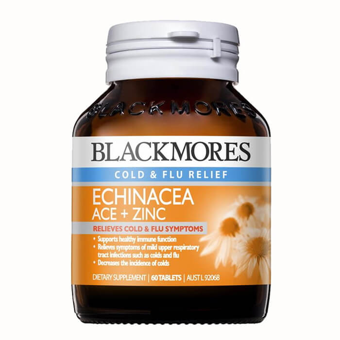 Thuốc điều trị cảm cúm Blackmores Echinacea ACE + Zinc