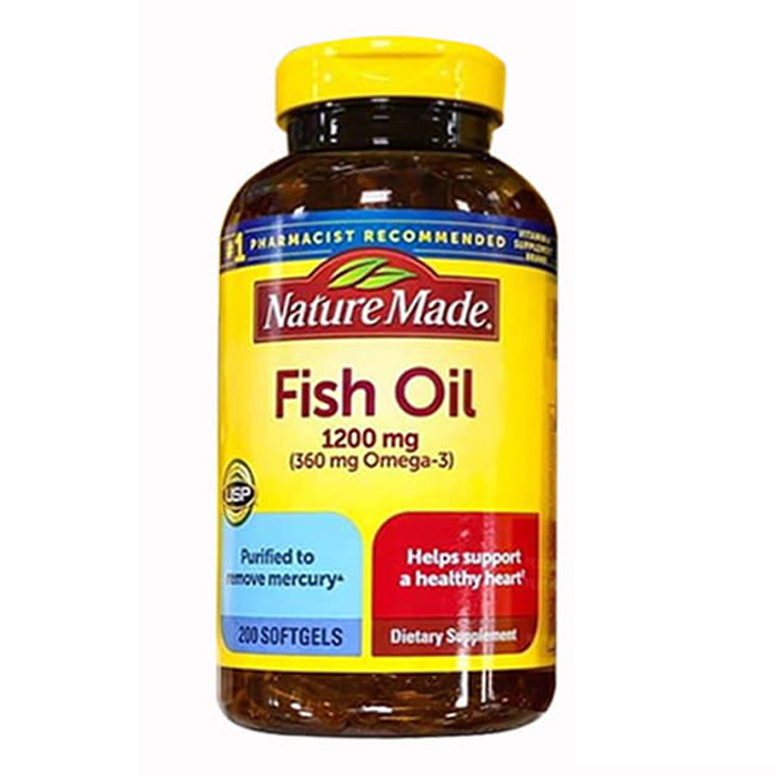 Viên Omega 3 Fish Oil 1200mg Nature Made Dầu Cá của Mỹ