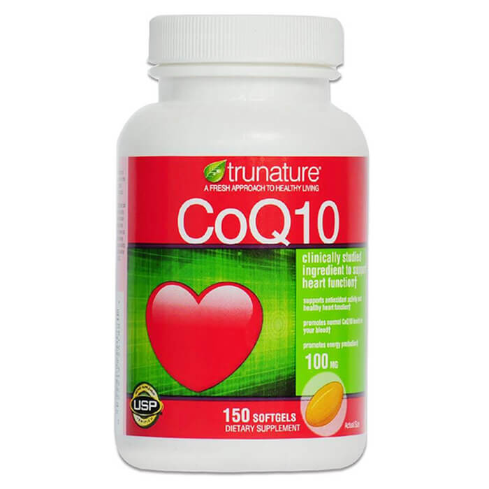 Viên uống bổ Tim Mạch Trunature® CoQ10 100 mg 150 viên của Mỹ