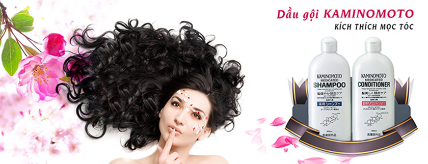 Dầu gội kích mọc tóc Kaminomoto Nhật